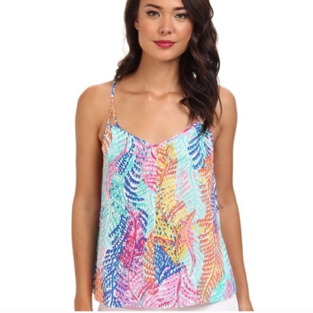 LILLY PULITZER RACER BACK TANK- SIZE SMALL